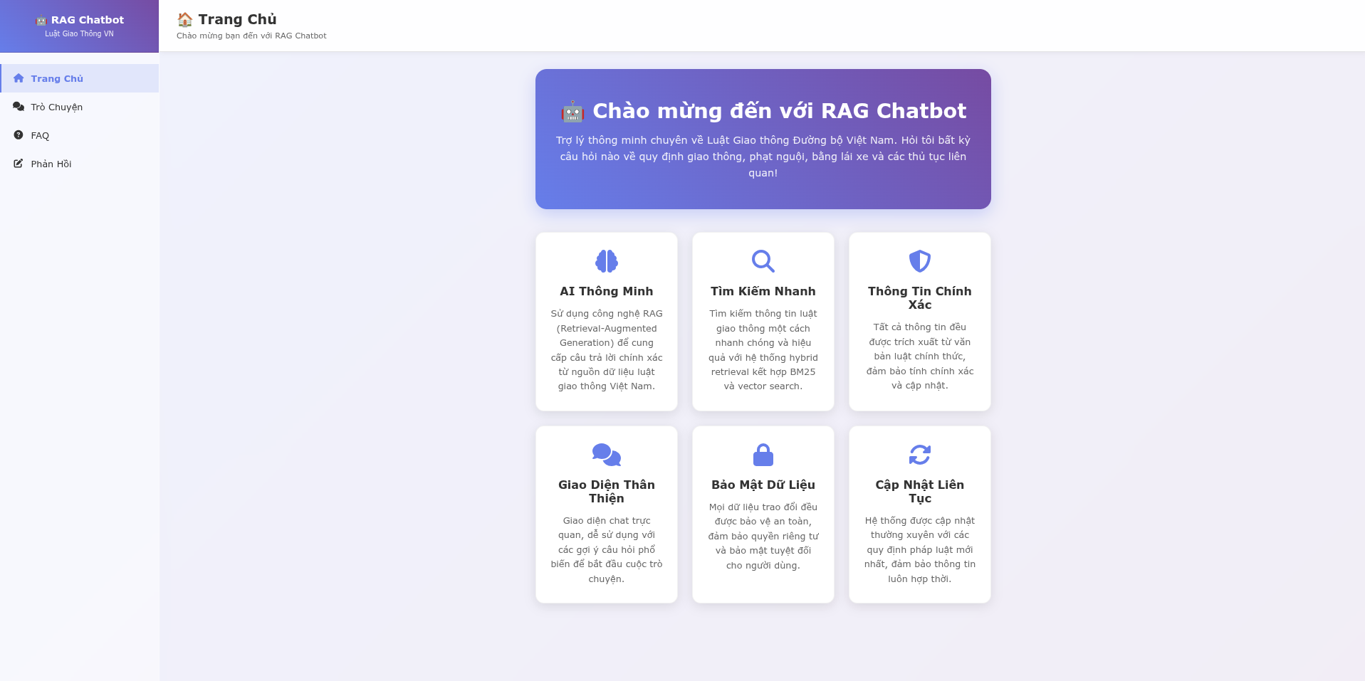 RAG Chatbot for Vietnamese Traffic Laws